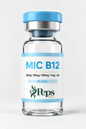 MIC B12 25mg/50mg/100mg/1mg/mL vial, 10 mL injectable