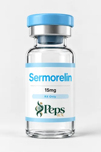 Sermorelin 15mg total per vial vial, 5 mL injectable
